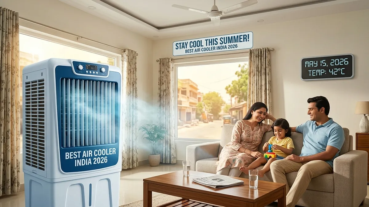 Best Air Cooler India 2026 — I Tested Budget Picks Before the Heatwave Hits and Here’s the Truth
