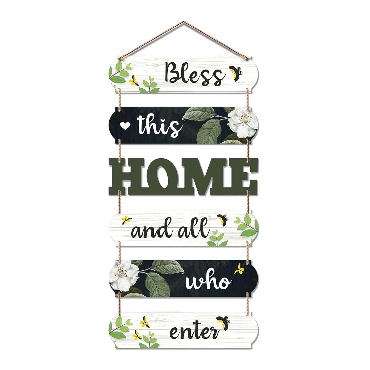 rtvibes Wooden Wall Hanging: Modern Quotes Decor for Living Room & Bedroom | 31-Inch MDF Wall Art Gift (WH_6603N)