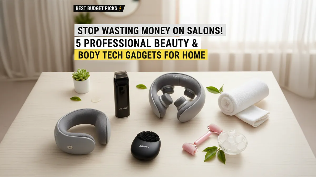 Stop Wasting Money on Salons! 5 Professional Beauty & Body Tech Gadgets for Home (2026)