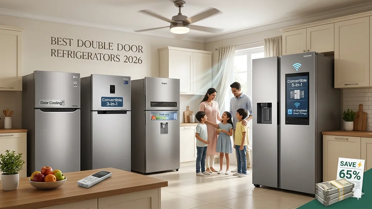 5 Best Double Door Refrigerators 2026