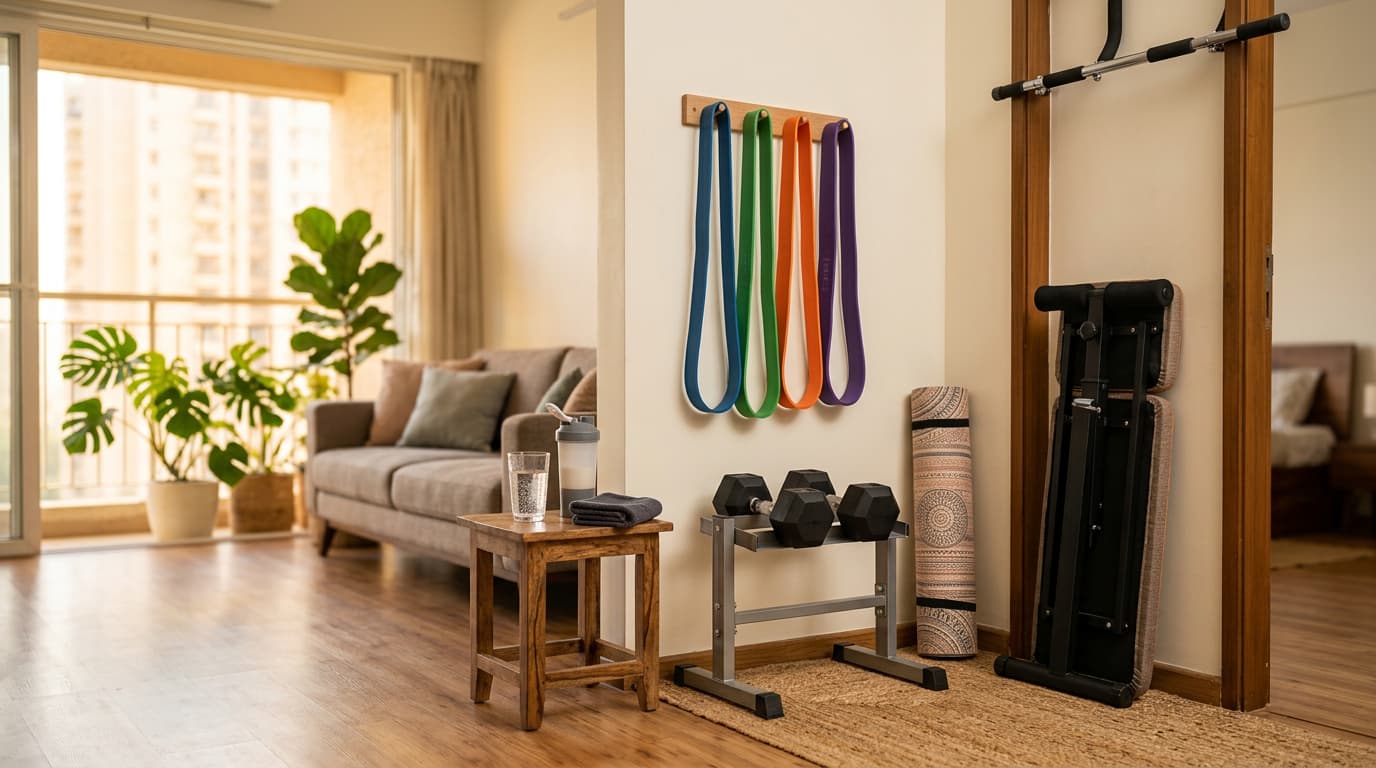 Best Home Gym Equipment In India 2026, Build a Complete Setup Under ₹15,000