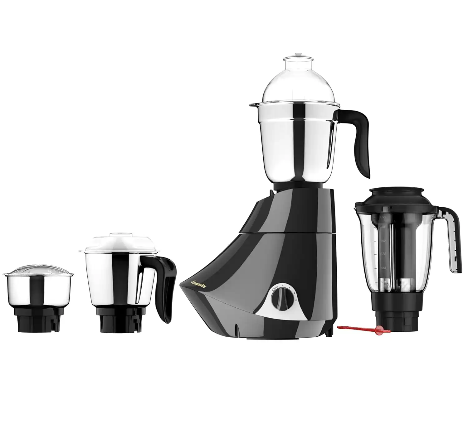 Butterfly Smart 750W mixer grinder 4 jars with juicer jar grey India